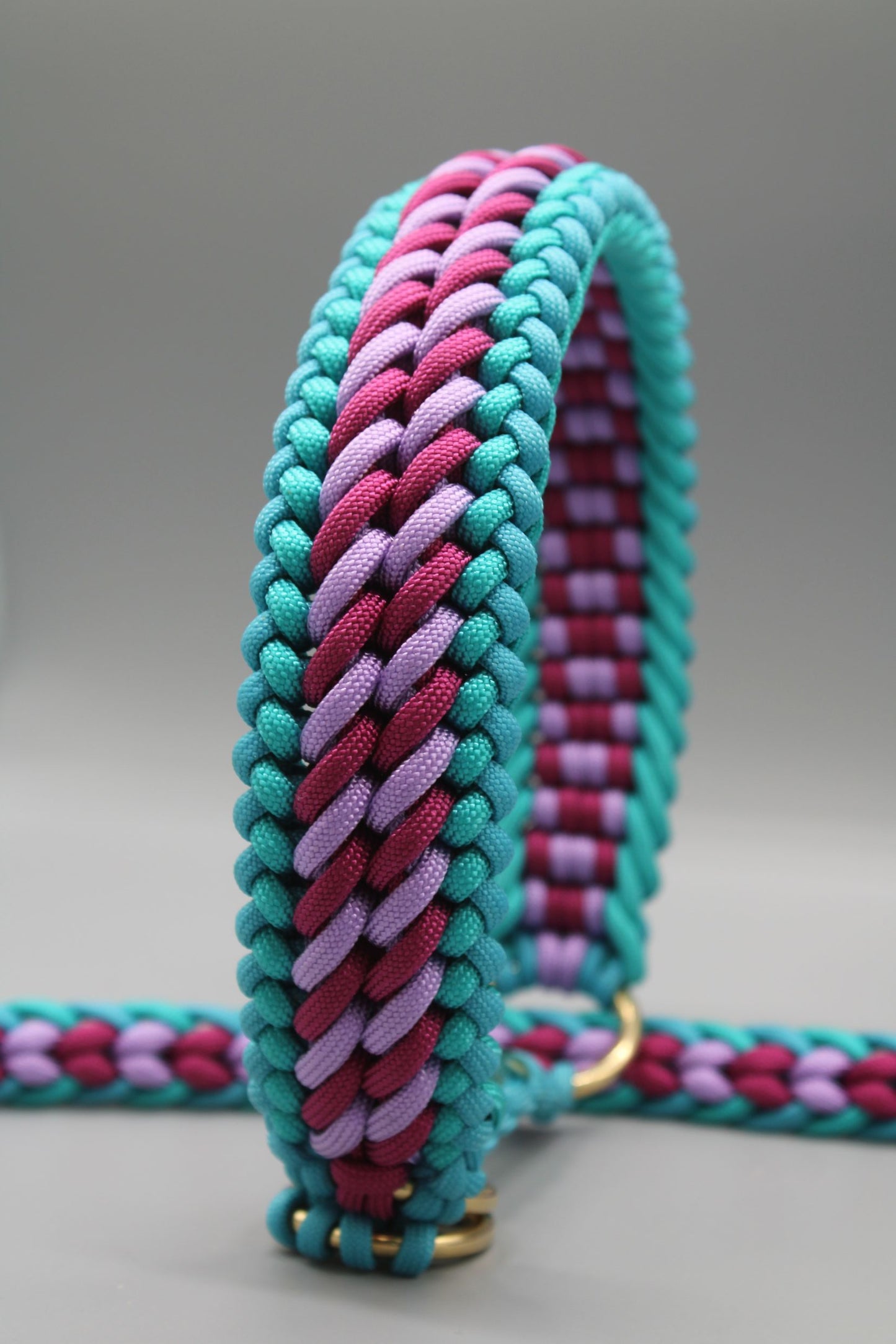 Hundehalsband "Blau-Lila"