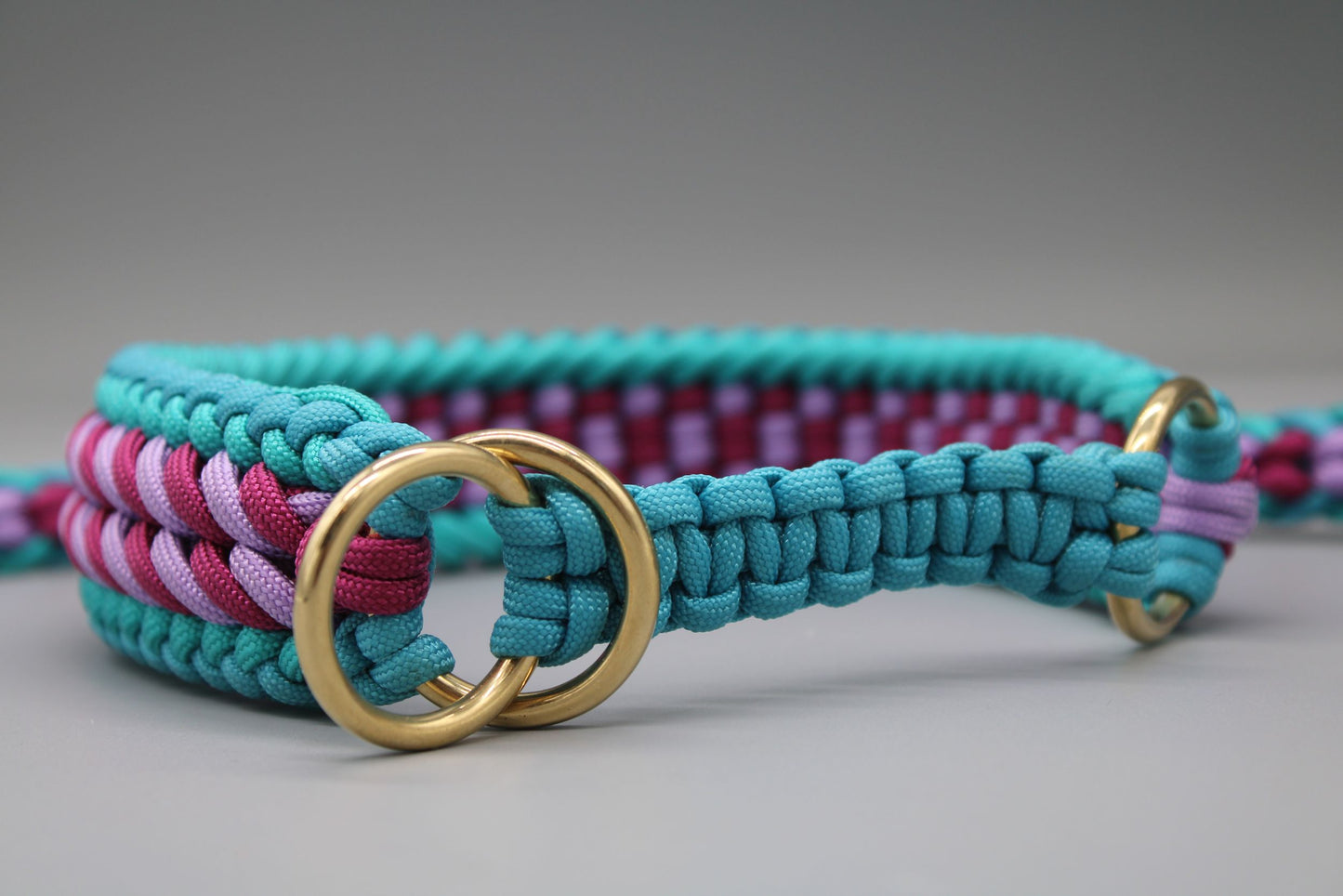 Hundehalsband "Blau-Lila"
