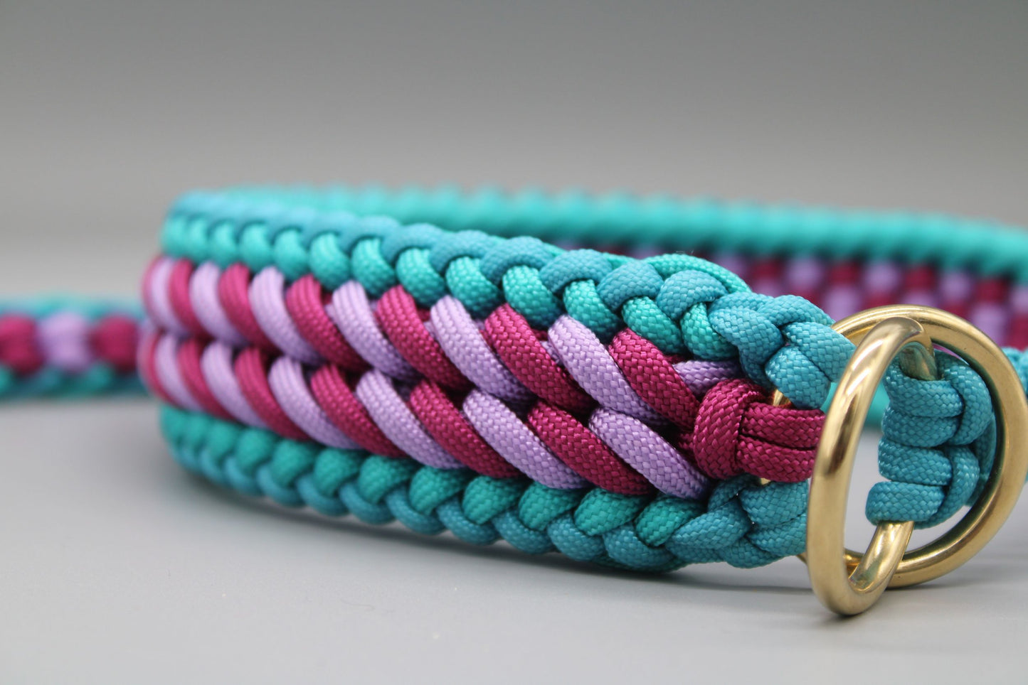 Hundehalsband "Blau-Lila"