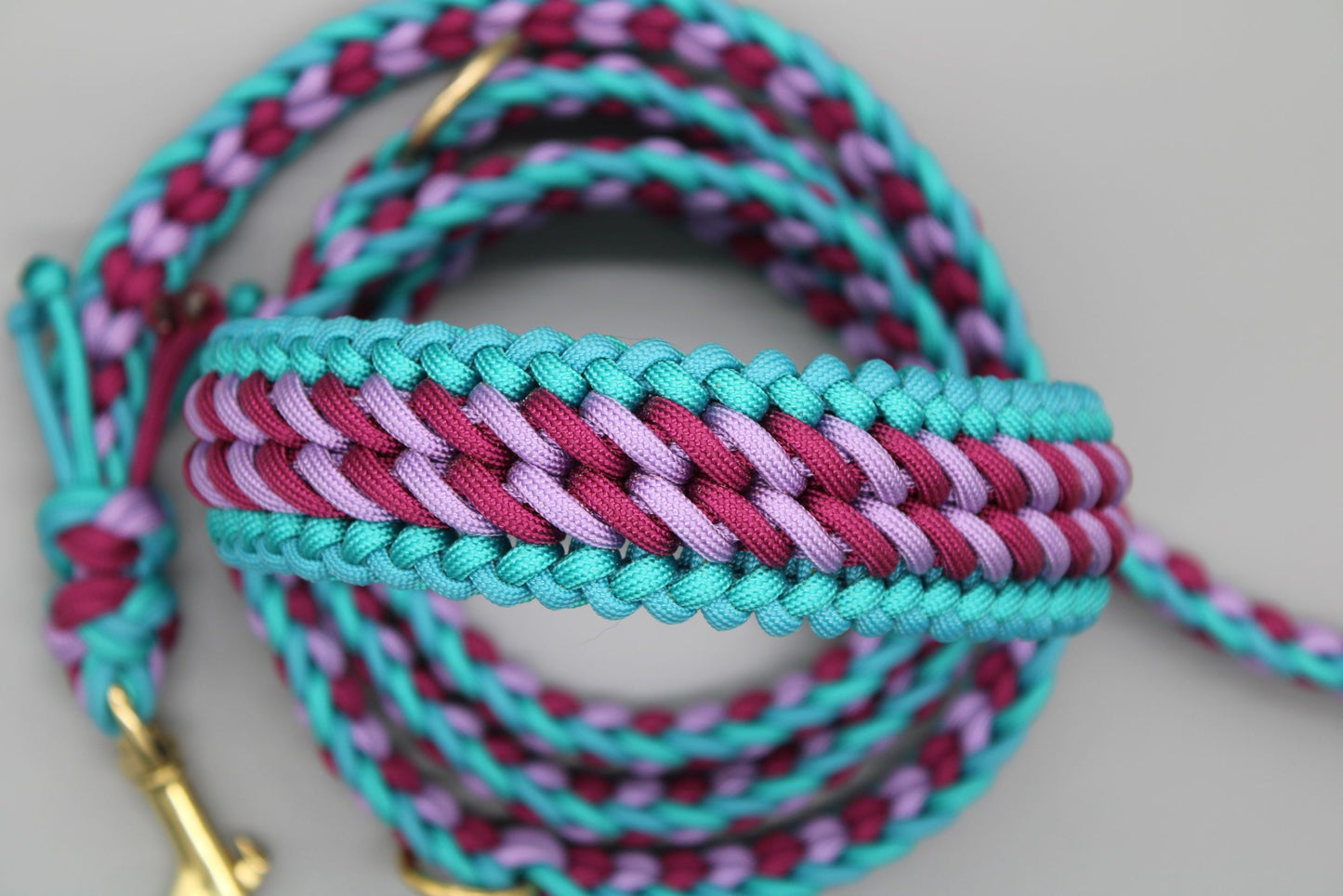 Hundehalsband "Blau-Lila"