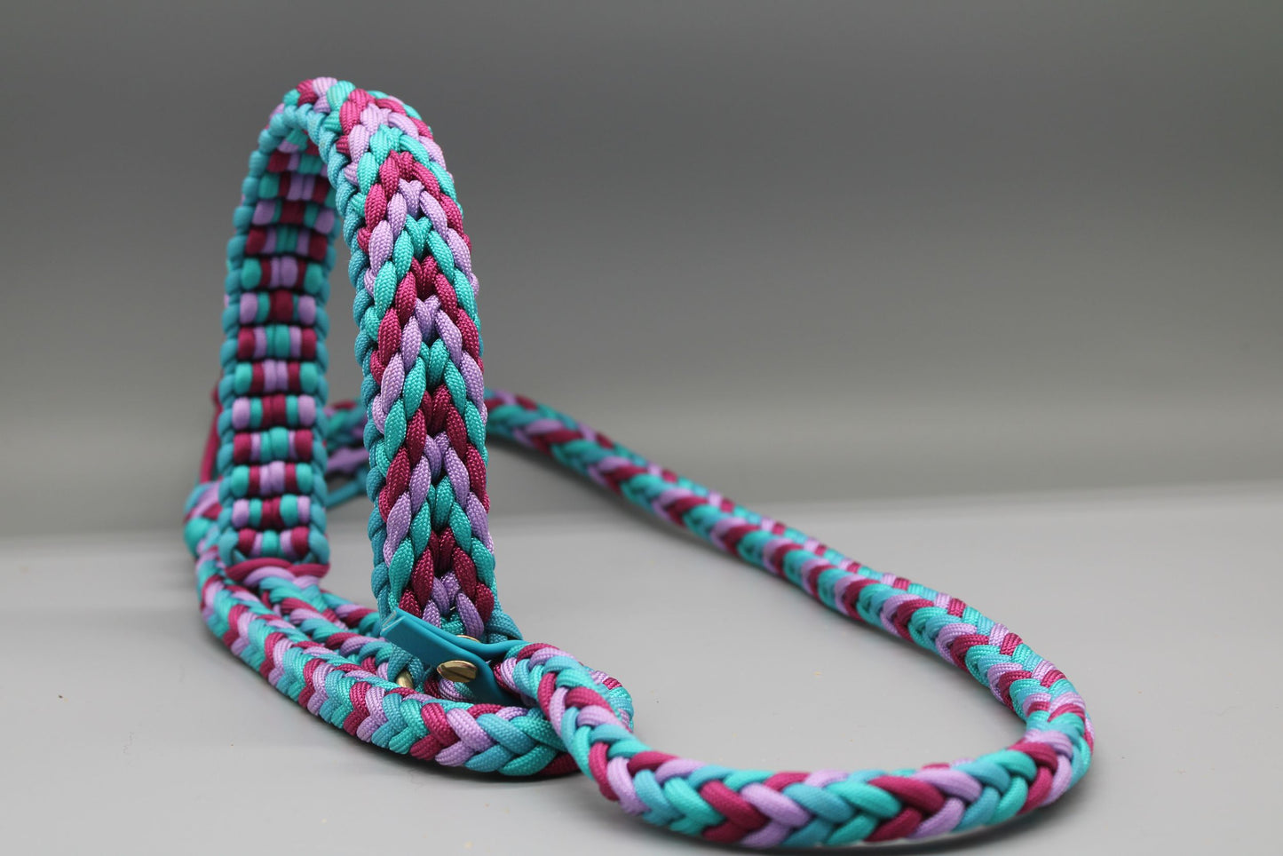 Agilityleine "Lila-Blau" Breit