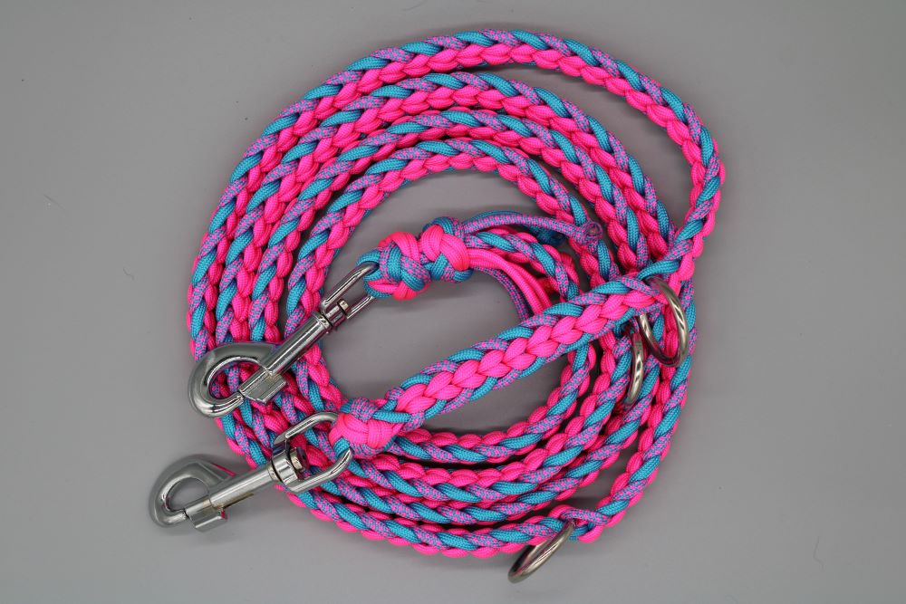 Hundeleine "Flamingo"
