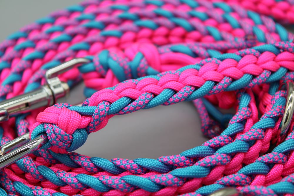 Hundeleine "Flamingo"
