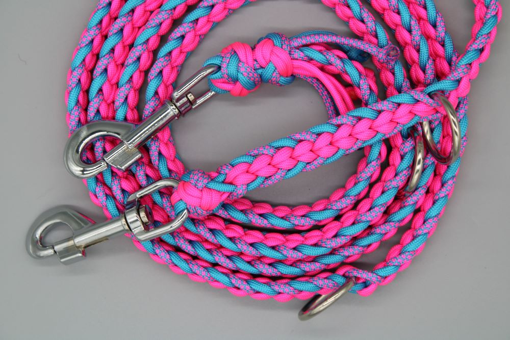 Hundeleine "Flamingo"
