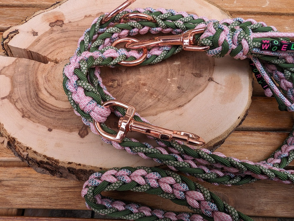Hundeleine "Kara Yatsu" personalisierbar