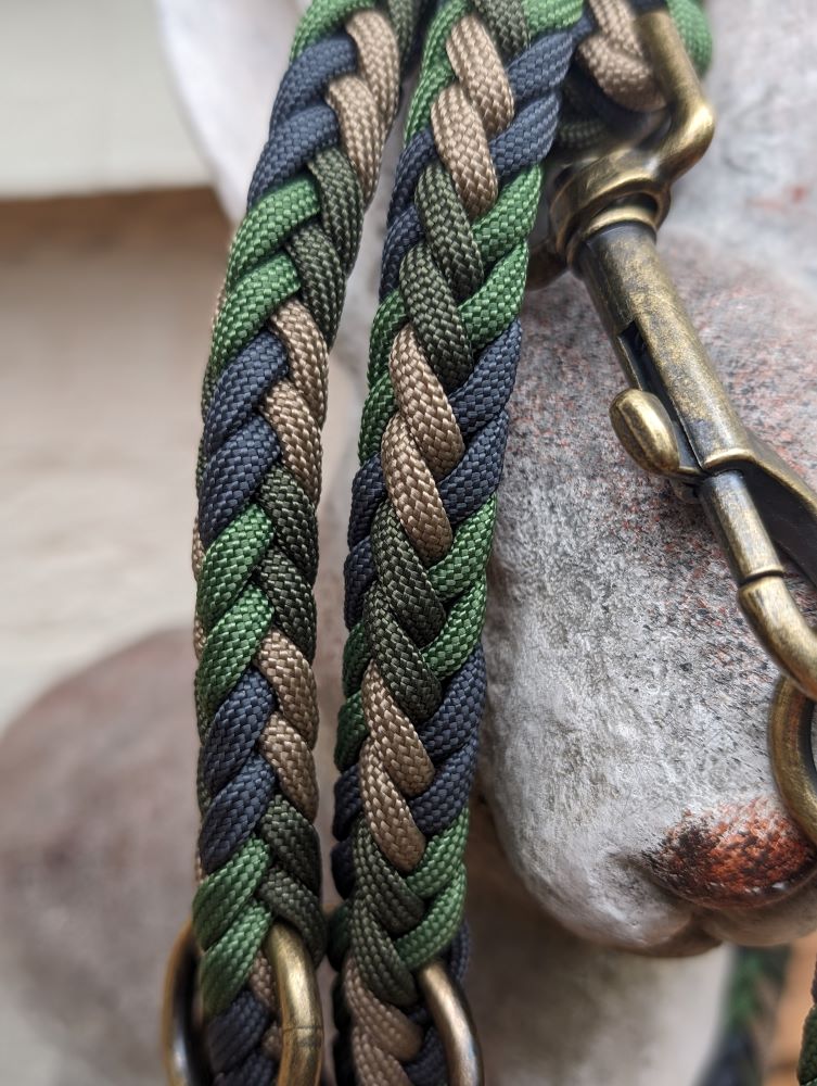 Hundeleine "Heringbone" personalisierbar