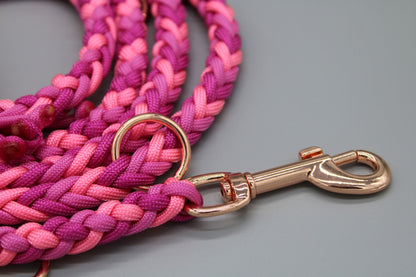 Hundeleine "Midi Rosa"