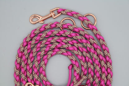Hundeleine "Mini"  Rosa/Pink