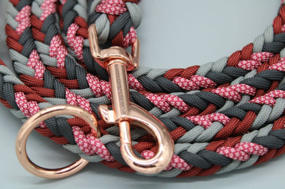 Heringbone "Grey'n Red"