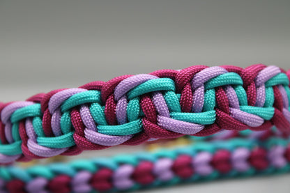 Hundehalsband "Blau-Lila schmal"
