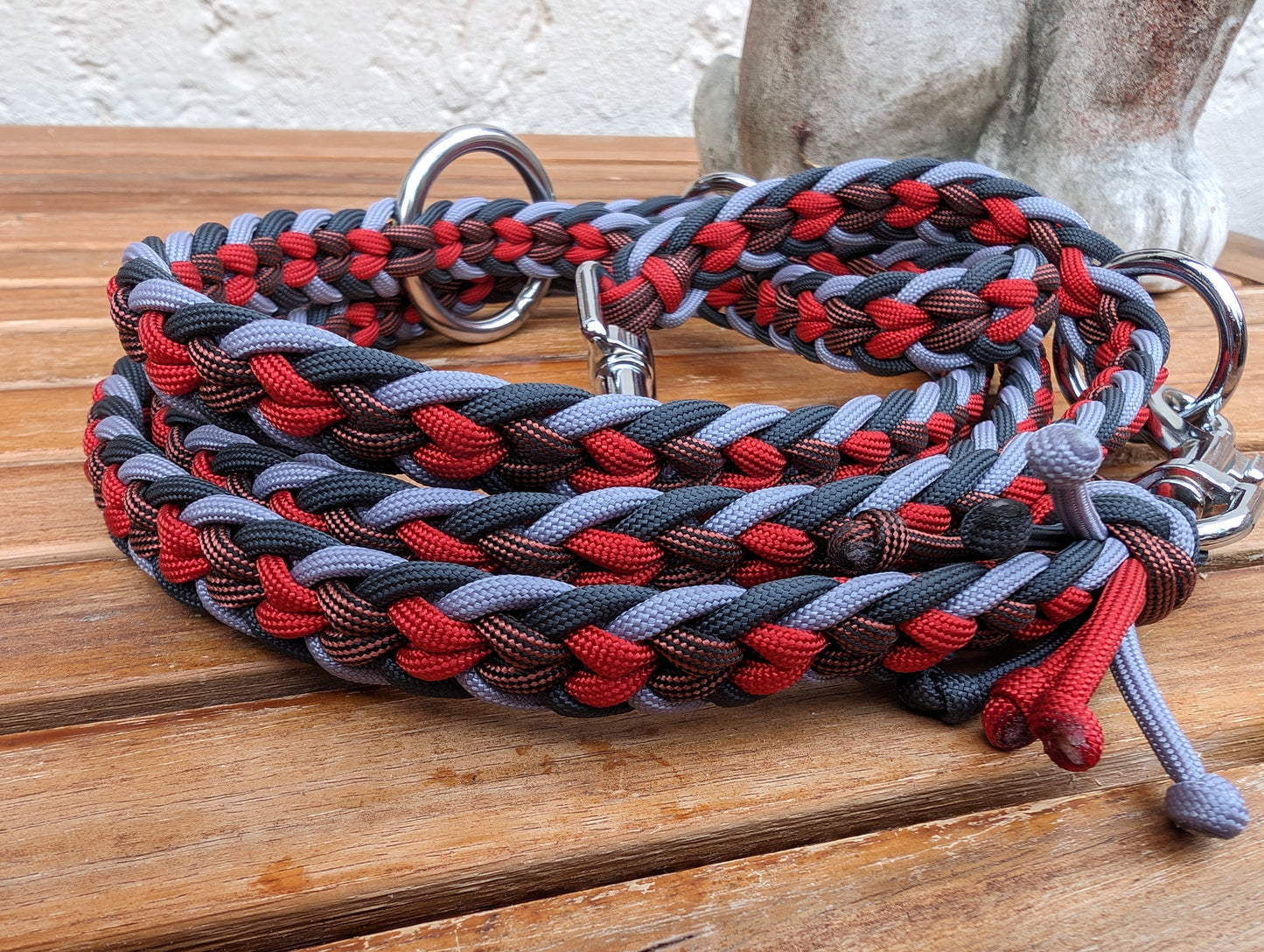 Hundeleine "Kara Yatsu" personalisierbar