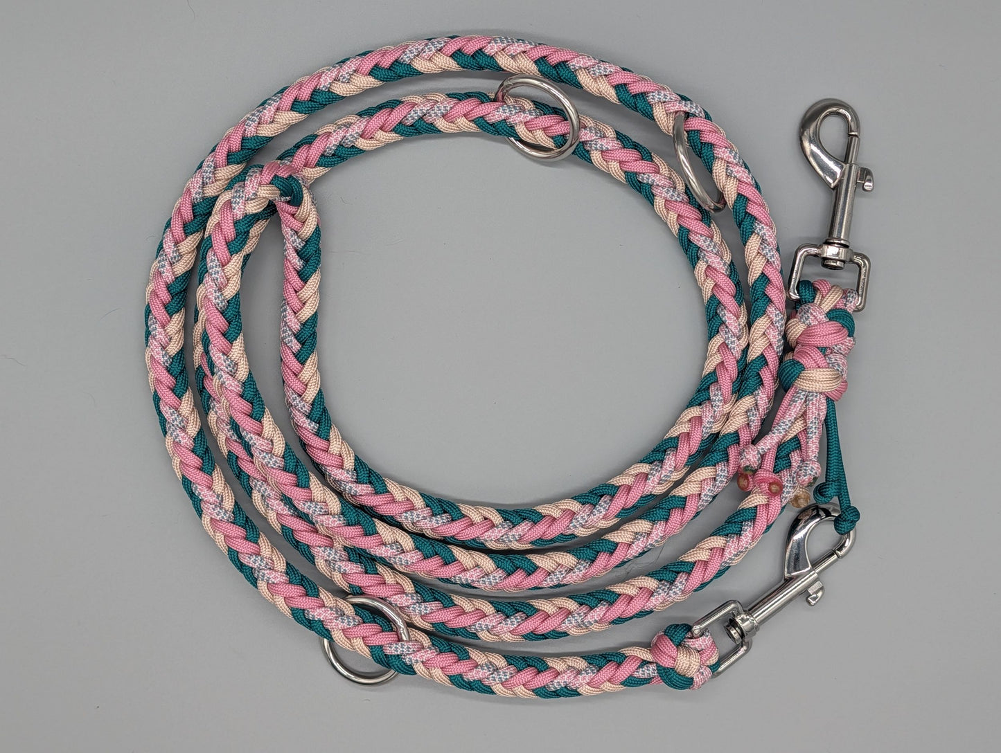 Heringbone "Rosa-Grün"