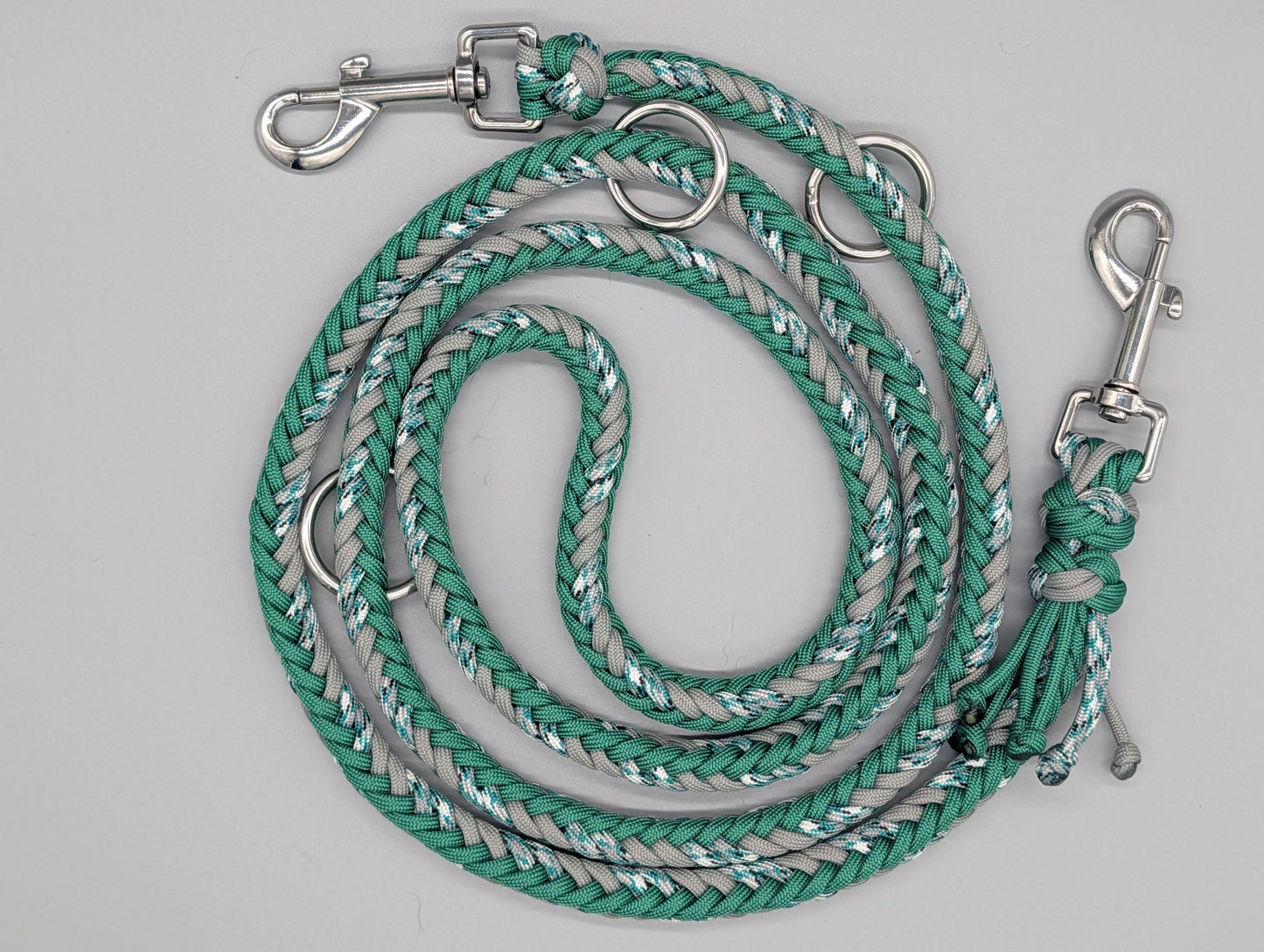 Heringbone "Green-Grey"