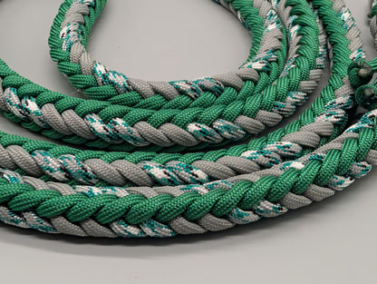 Heringbone "Green-Grey"