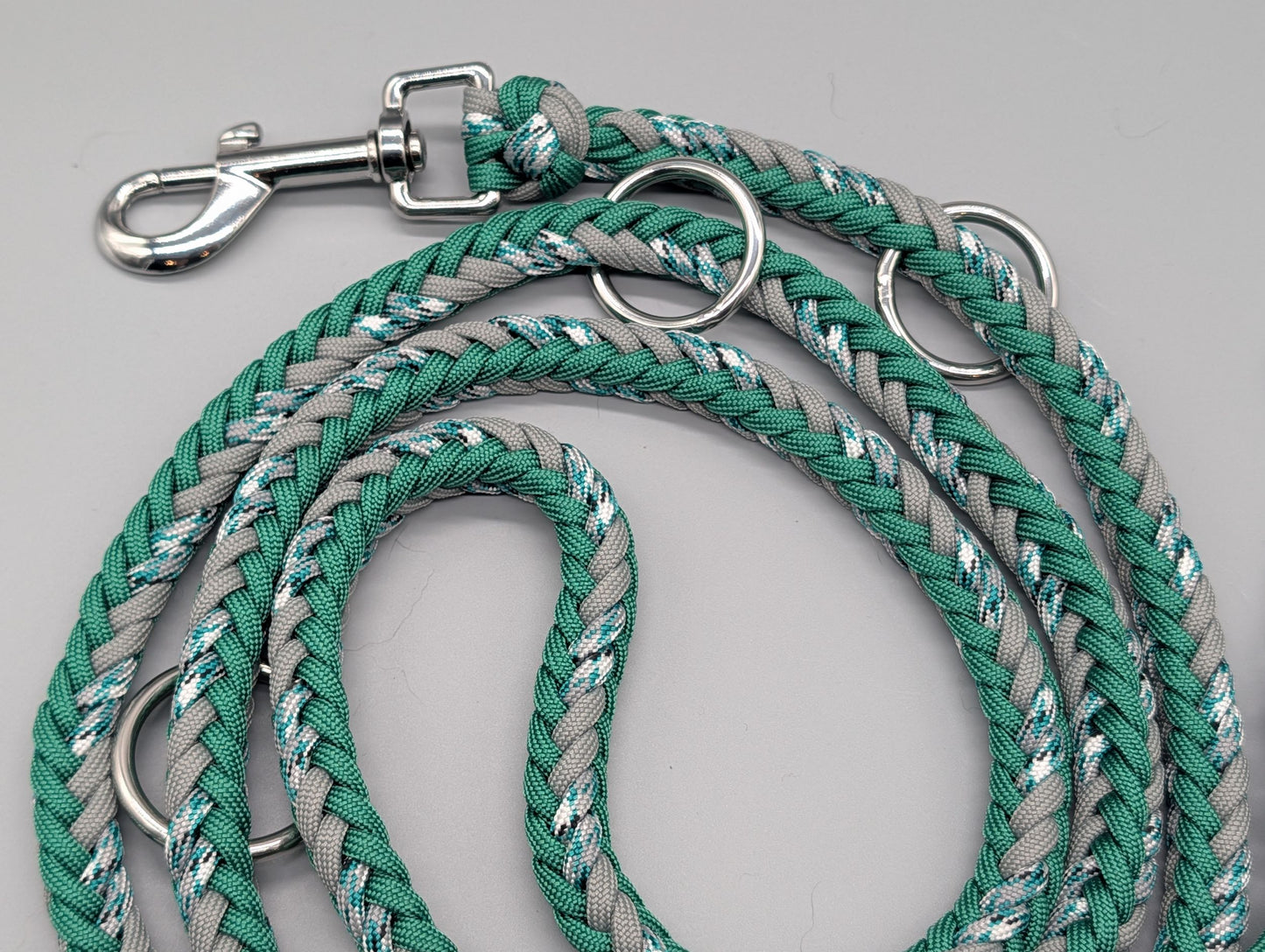 Heringbone "Green-Grey"