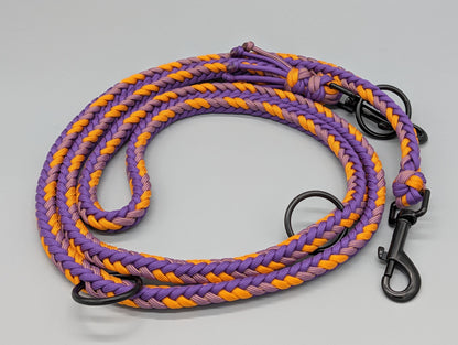 Heringbone "Lila-Orange"