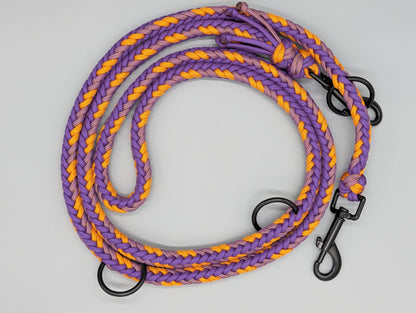 Heringbone "Lila-Orange"