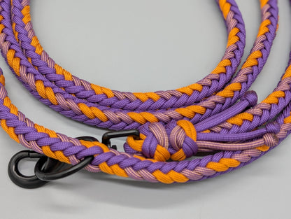 Heringbone "Lila-Orange"