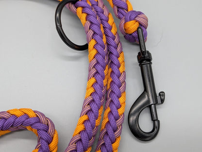 Heringbone "Lila-Orange"