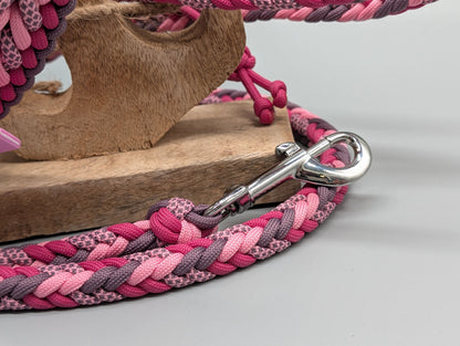 Heringbone Leine + Hundehalsband Set