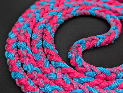 Hundeleine Midi "Pink-Blau" - Sofortkauf