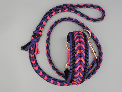 Sofortkauf| Set Halsband 42cm + Leine 120 cm