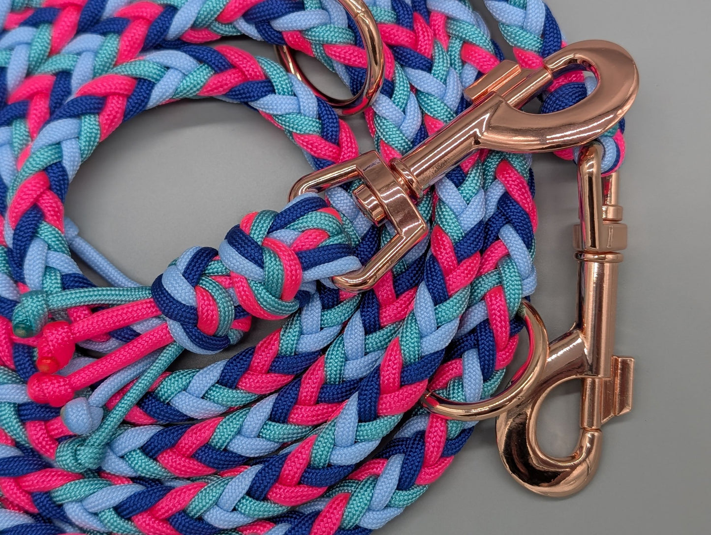 Sofortkauf | Heringbone Pink - Blau