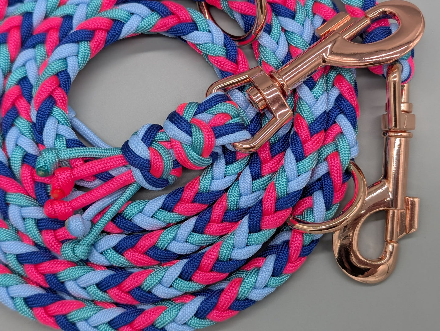 Sofortkauf | Heringbone Pink - Blau