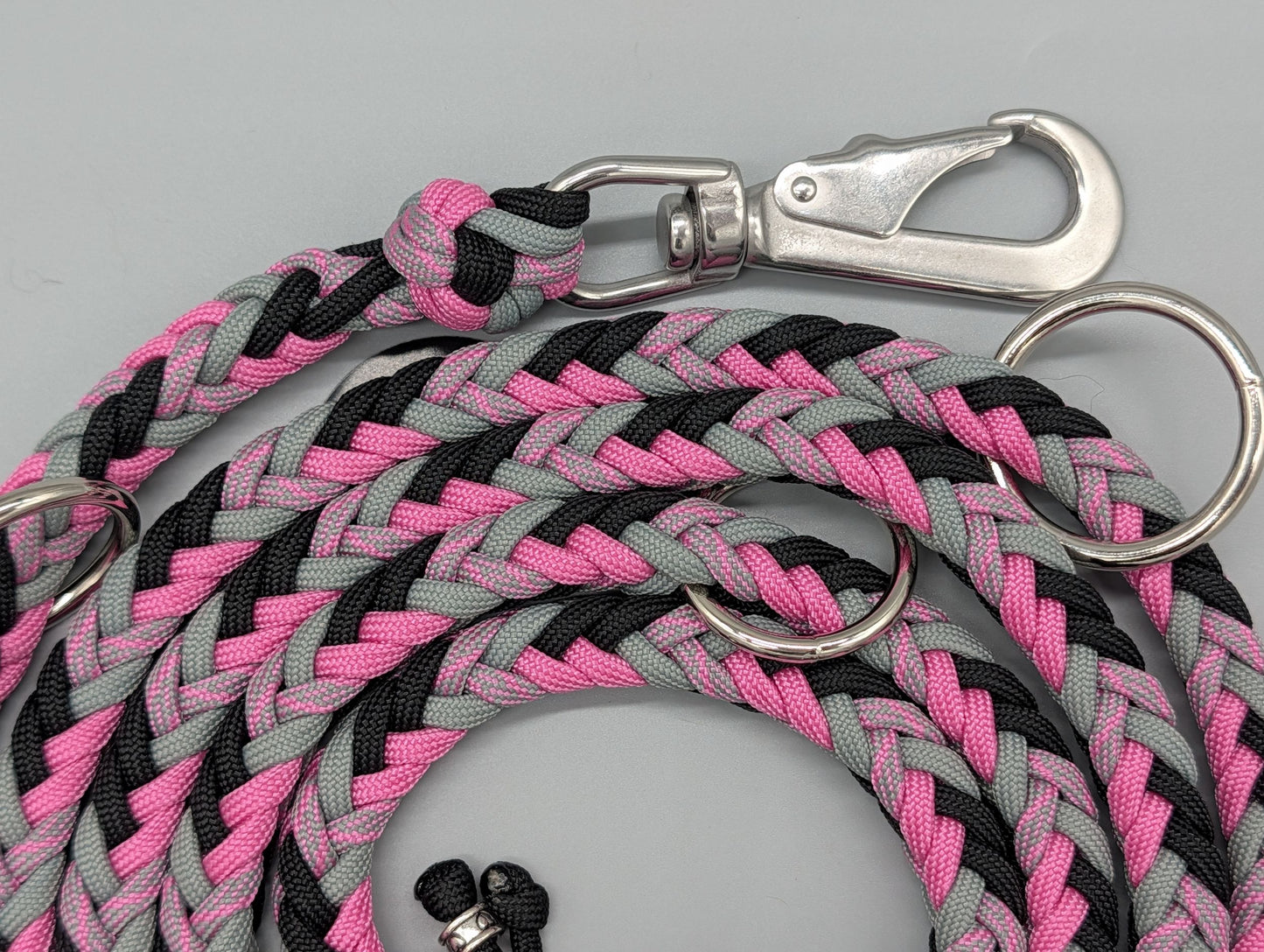 Sofortkauf | Heringbone Pink - Grau