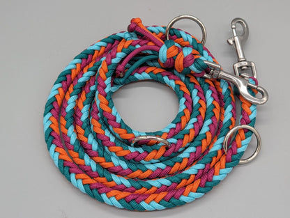 Sofortkauf | Heringbone Türkis-Bordeaux-Orange