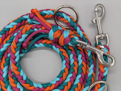 Sofortkauf | Heringbone Türkis-Bordeaux-Orange